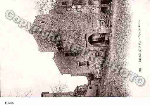 Ville de VAREN, carte postale ancienne