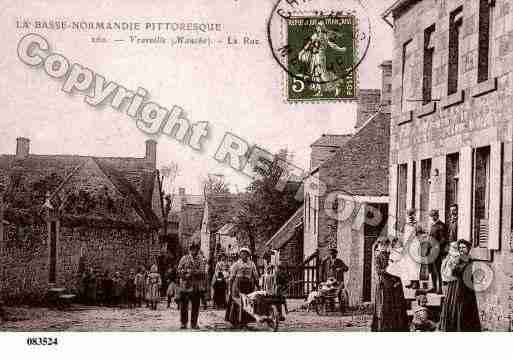 Ville de VRASVILLE, carte postale ancienne