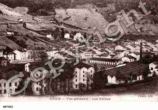 Ville de ARGIS, carte postale ancienne