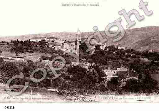 Ville de ARLEBOSC, carte postale ancienne