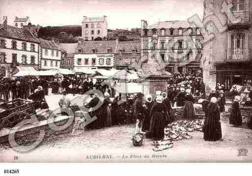 Ville de AUDIERNE, carte postale ancienne