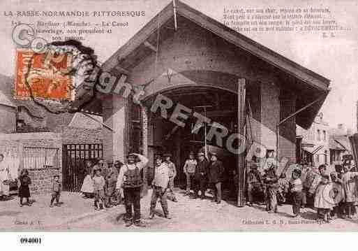 Ville de BARFLEUR, carte postale ancienne