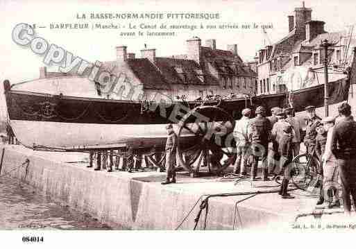 Ville de BARFLEUR, carte postale ancienne