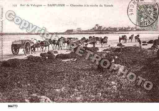 Ville de BARFLEUR, carte postale ancienne