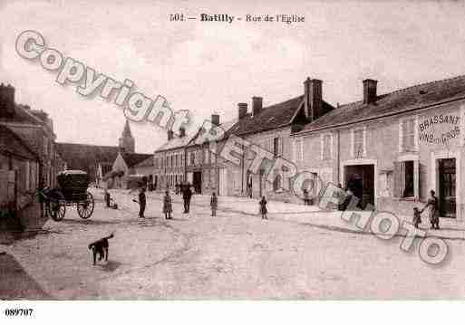 Ville de BATILLY, carte postale ancienne