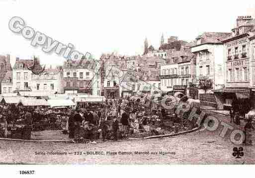 Ville de BOLBEC, carte postale ancienne