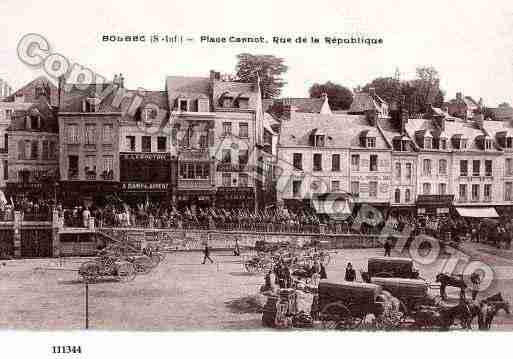 Ville de BOLBEC, carte postale ancienne