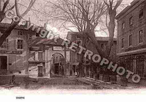 Ville de BOLLENE, carte postale ancienne