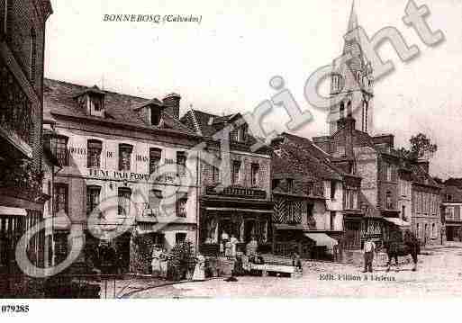 Ville de BONNEBOSQ, carte postale ancienne