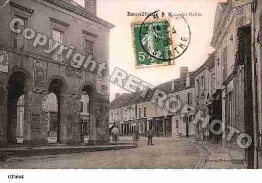 Ville de BONNETABLE, carte postale ancienne