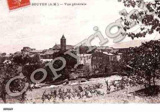 Ville de BOUYON, carte postale ancienne Ville de BOUYON, carte postale ancienne
