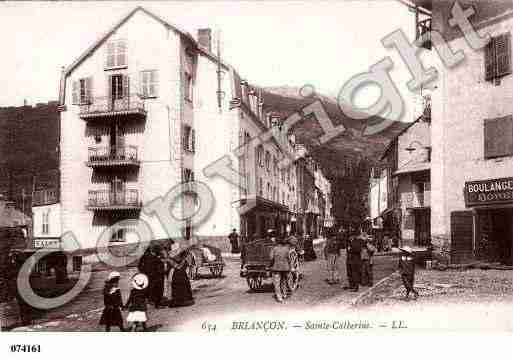 Ville de BRIANCON, carte postale ancienne