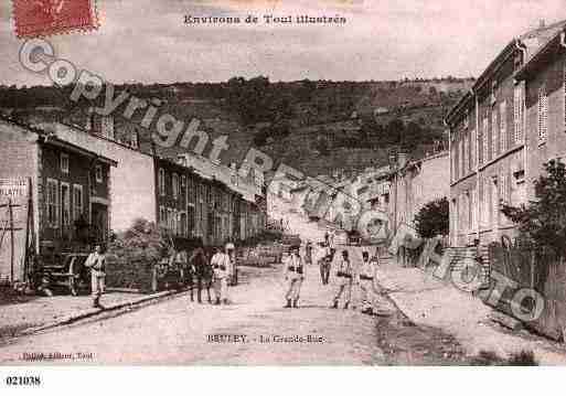 Ville de BRULEY, carte postale ancienne