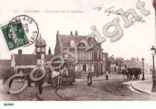 Ville de CALAIS, carte postale ancienne