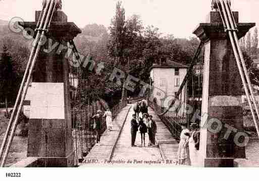 Ville de CAMBOLESBAINS, carte postale ancienne