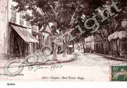 Ville de CASSIS, carte postale ancienne