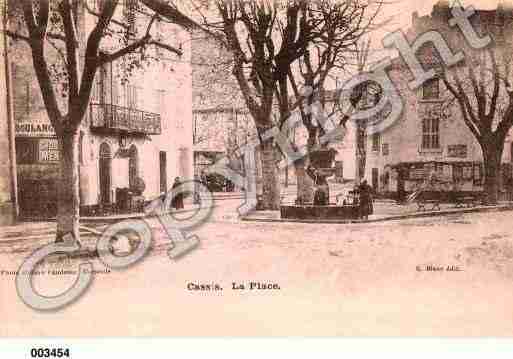 Ville de CASSIS, carte postale ancienne