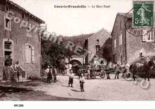 Ville de CONSLAGRANDVILLE, carte postale ancienne