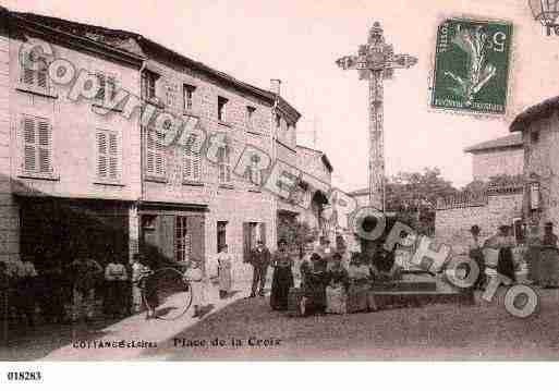 Ville de COTTANCE, carte postale ancienne