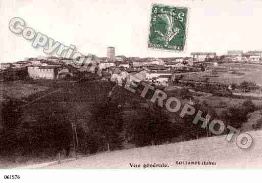 Ville de COTTANCE, carte postale ancienne