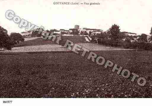 Ville de COTTANCE, carte postale ancienne