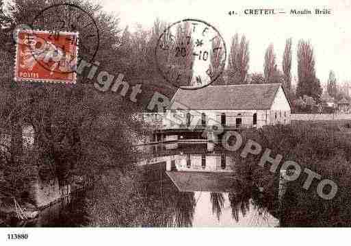 Ville de CRETEIL, carte postale ancienne