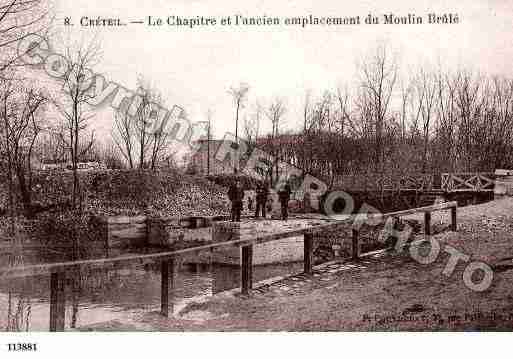 Ville de CRETEIL, carte postale ancienne