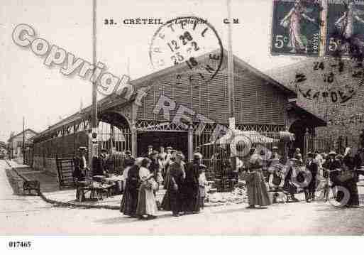 Ville de CRETEIL, carte postale ancienne