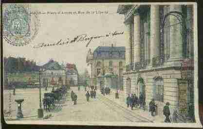 Ville de DIJON, carte postale ancienne