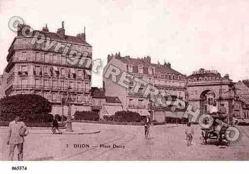 Ville de DIJON, carte postale ancienne