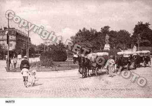 Ville de DIJON, carte postale ancienne