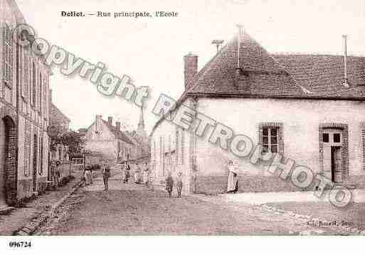 Ville de DOLLOT, carte postale ancienne