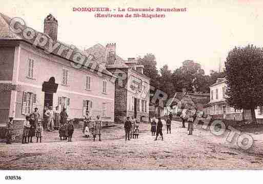 Ville de DOMQUEUR, carte postale ancienne