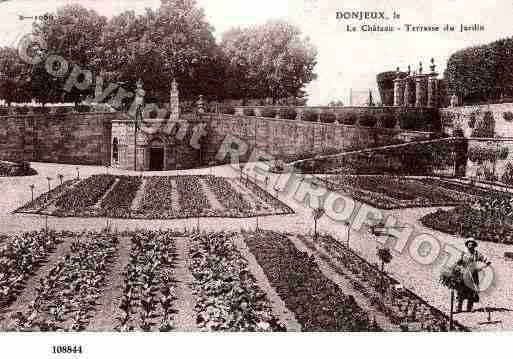 Ville de DONJEUX, carte postale ancienne