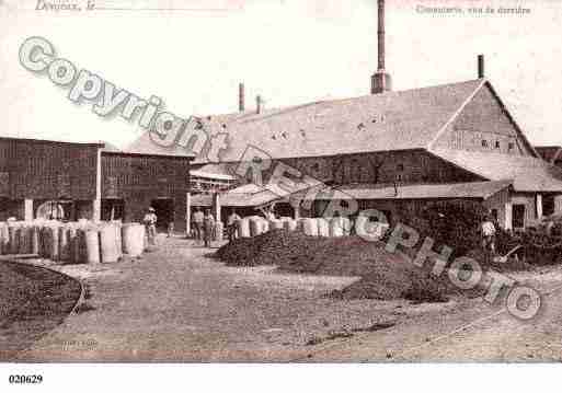 Ville de DONJEUX, carte postale ancienne