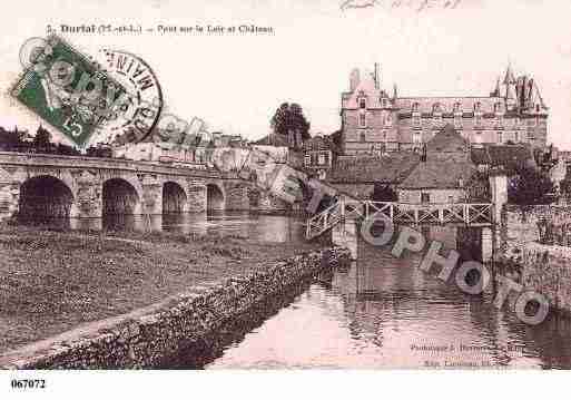 Ville de DURTAL, carte postale ancienne