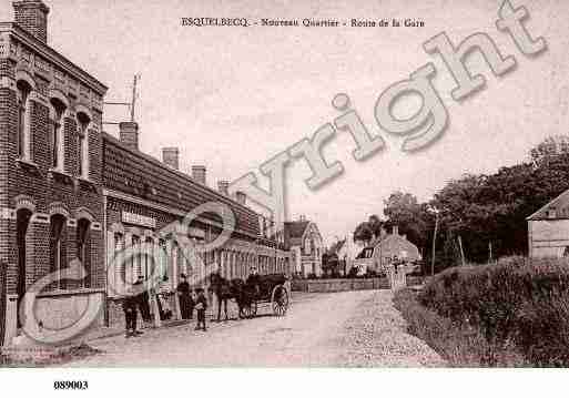 Ville de ESQUELBECQ, carte postale ancienne