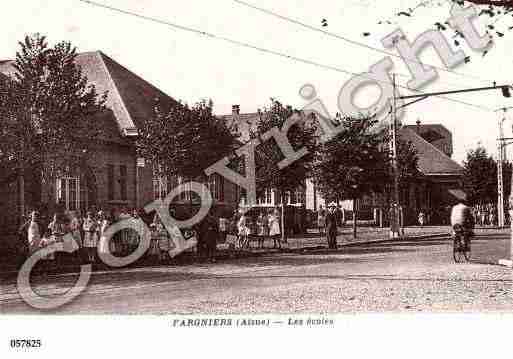 Ville de FARGNIERS, carte postale ancienne