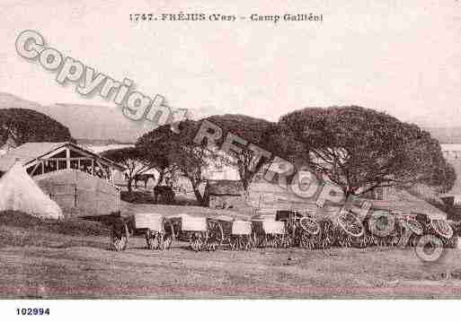 Ville de FREJUS, carte postale ancienne