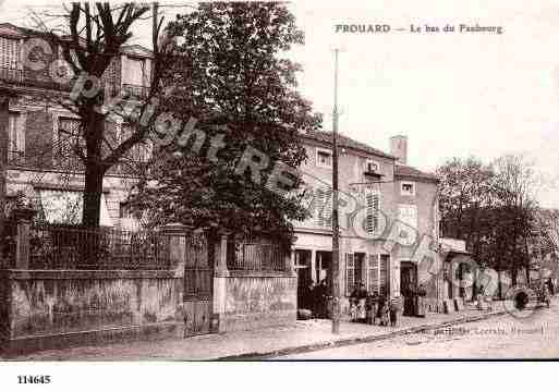 Ville de FROUARD, carte postale ancienne