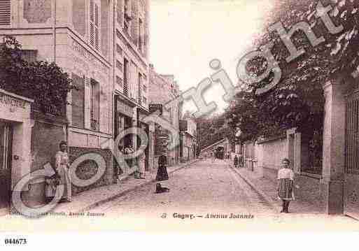 Ville de GAGNY, carte postale ancienne Ville de GAGNY, carte postale ancienne