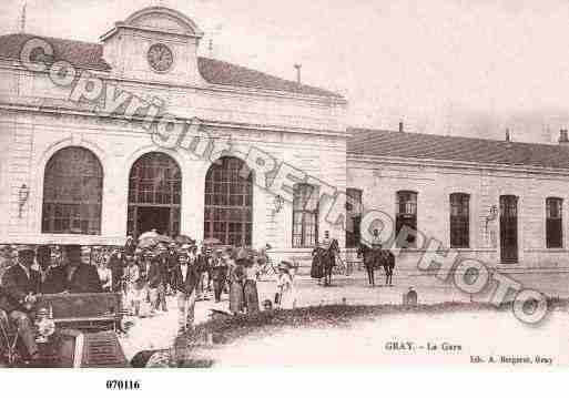 Ville de GRAY, carte postale ancienne Ville de GRAY, carte postale ancienne