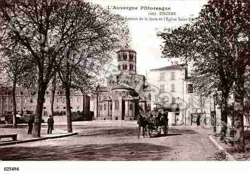 Ville de ISSOIRE, carte postale ancienne