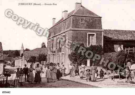 Ville de JUBECOURT, carte postale ancienne