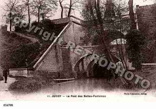 Ville de JUVISYSURORGE, carte postale ancienne