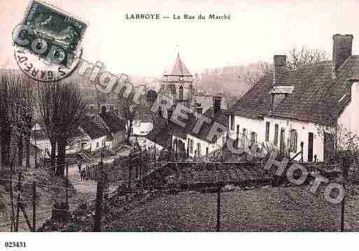 Ville de LABROYE, carte postale ancienne