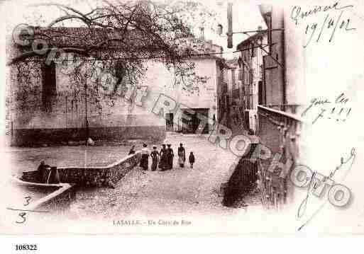 Ville de LASALLE, carte postale ancienne