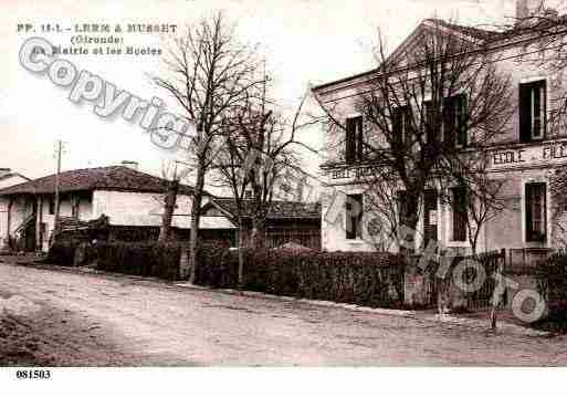 Ville de LERMETMUSSET, carte postale ancienne