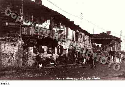 Ville de LIMOGES, carte postale ancienne