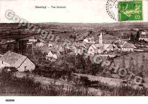 Ville de MARIZY, carte postale ancienne